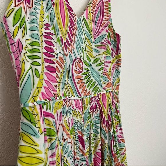 Vibrant Multicolor Sleeveless Dress - Picture 6 of 13
